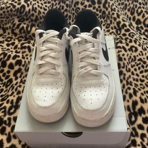 I am selling these black and white Air Force 1s for a affordable price.
